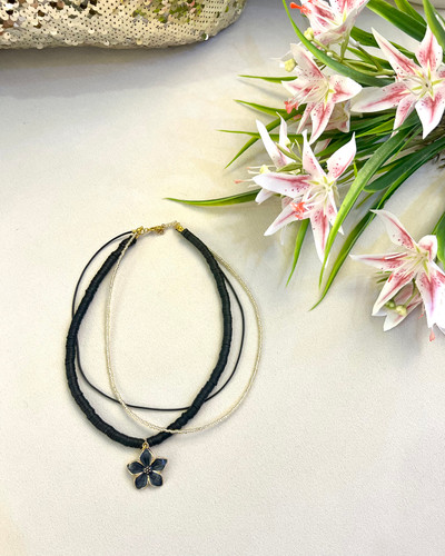 گردنبند سه تایی گلد🥂