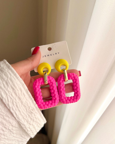 گوشواره پینکی💕